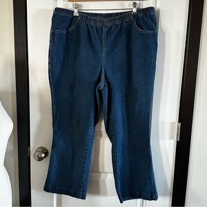Just My Size by Hanes Pull-On Denim Jegging Jeans| Size 2XL